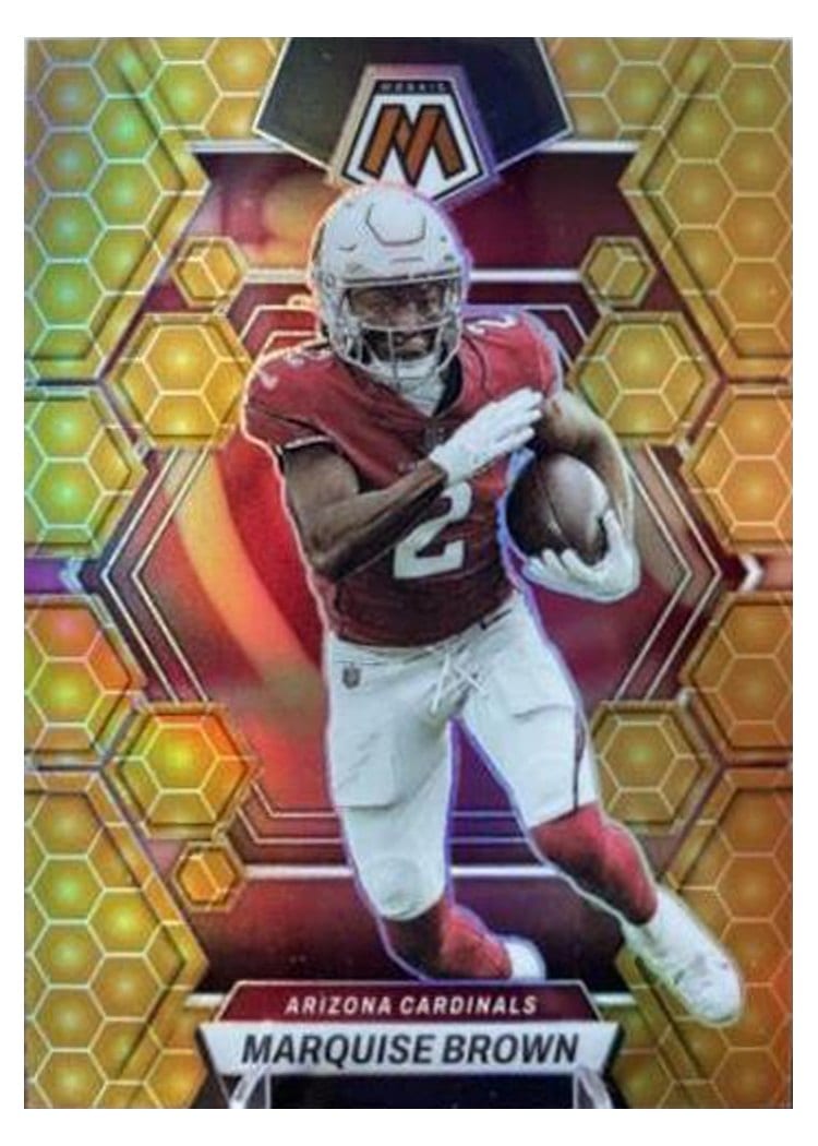 2023 Panini Mosaic Base Set Marquise Brown #3 card