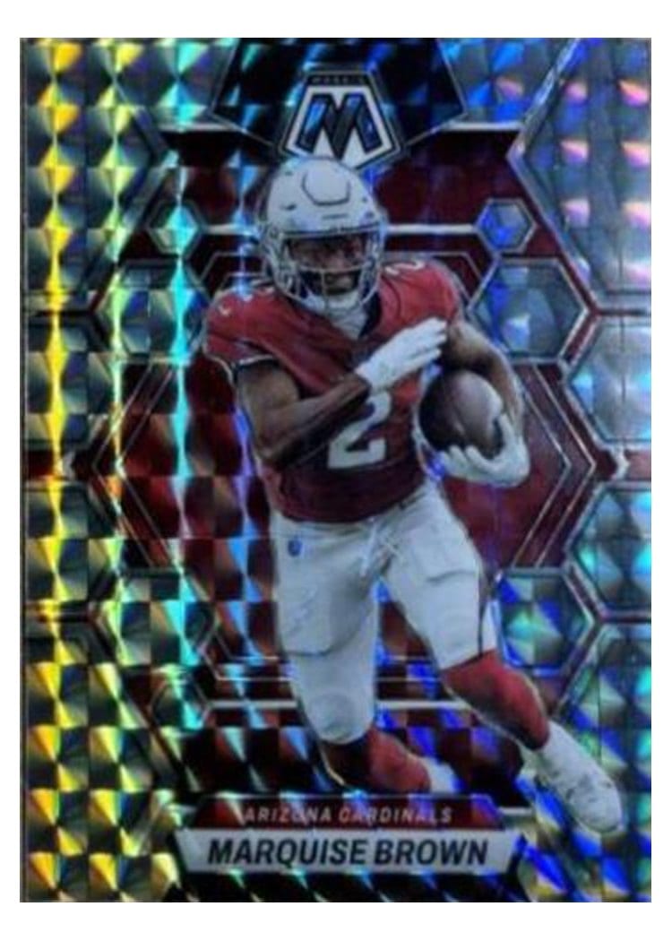 2023 Panini Mosaic Base Set Marquise Brown #3 card