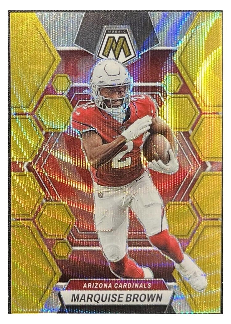 2023 Panini Mosaic Base Set Marquise Brown #3 card