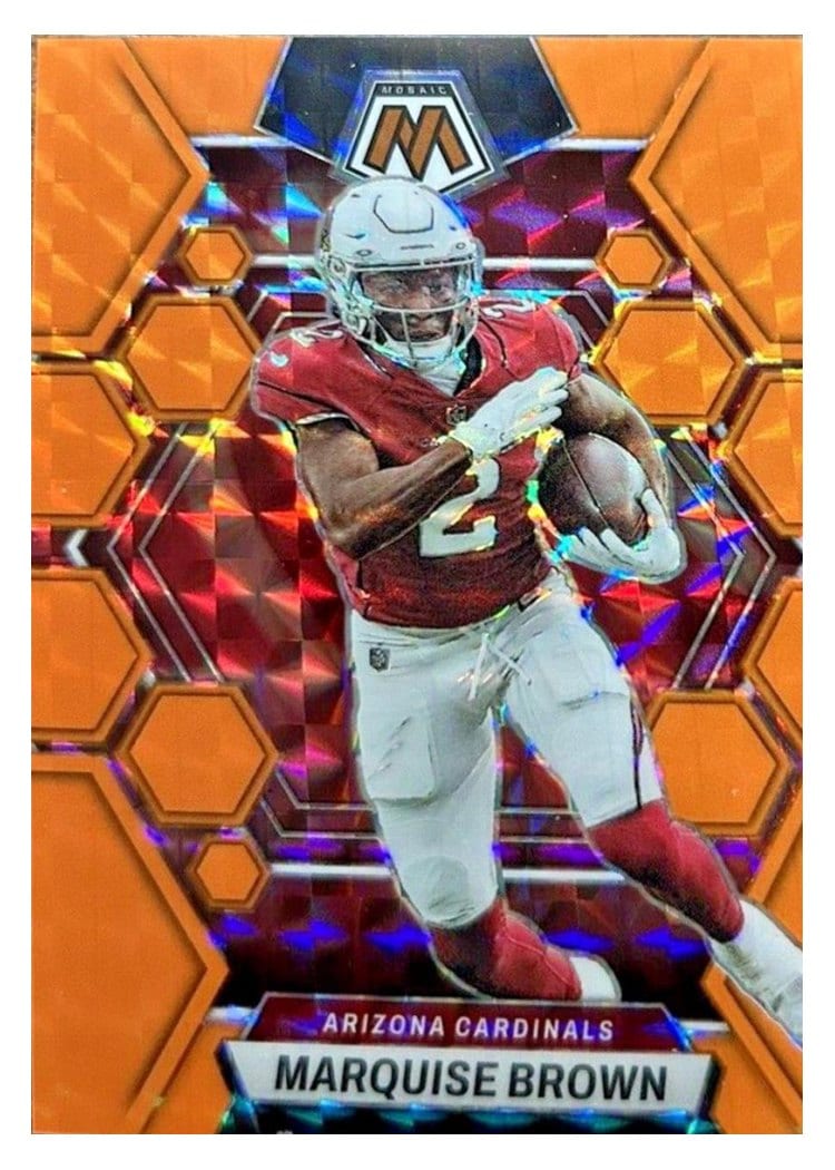 2023 Panini Mosaic Base Set Marquise Brown #3 card