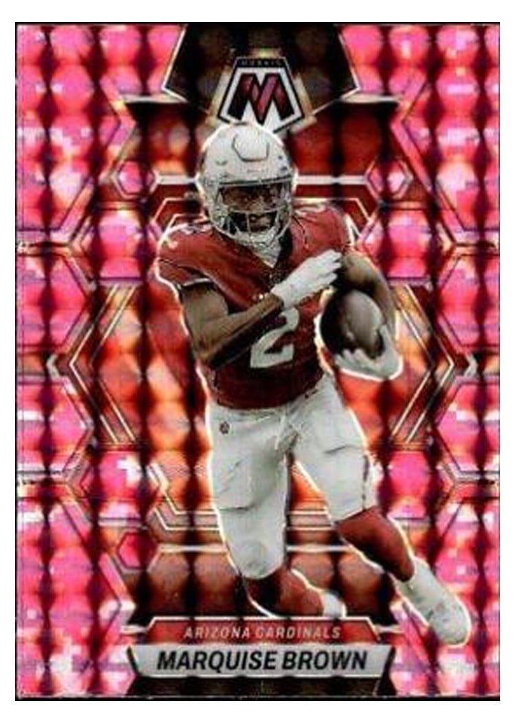2023 Panini Mosaic Base Set Marquise Brown #3 card