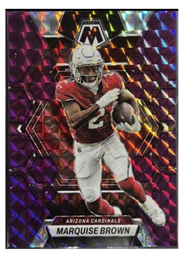 2023 Panini Mosaic Base Set Marquise Brown #3 card