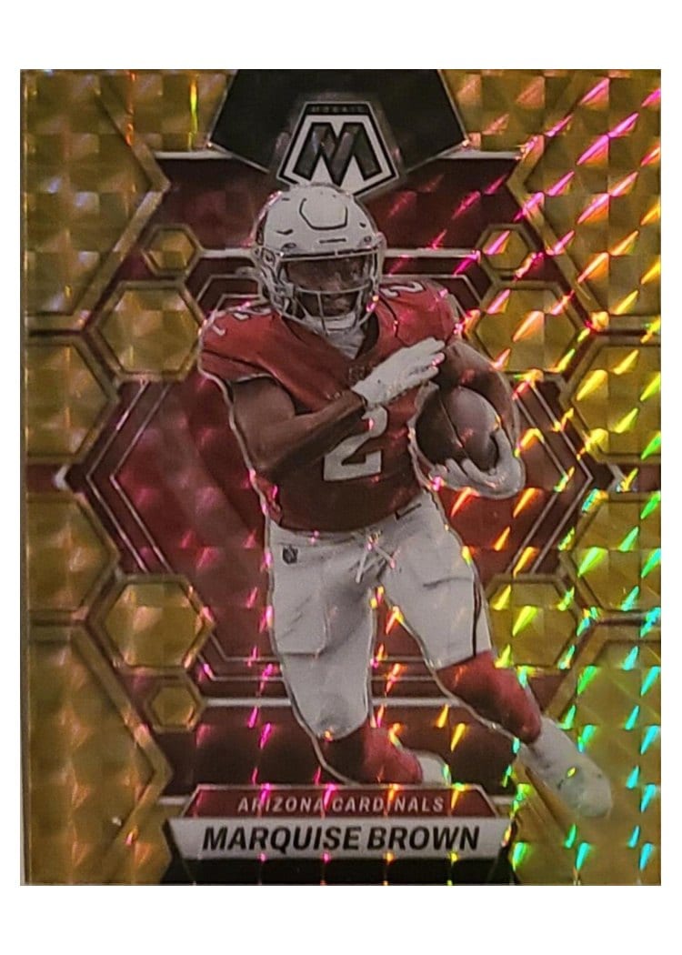 2023 Panini Mosaic Base Set Marquise Brown #3 card