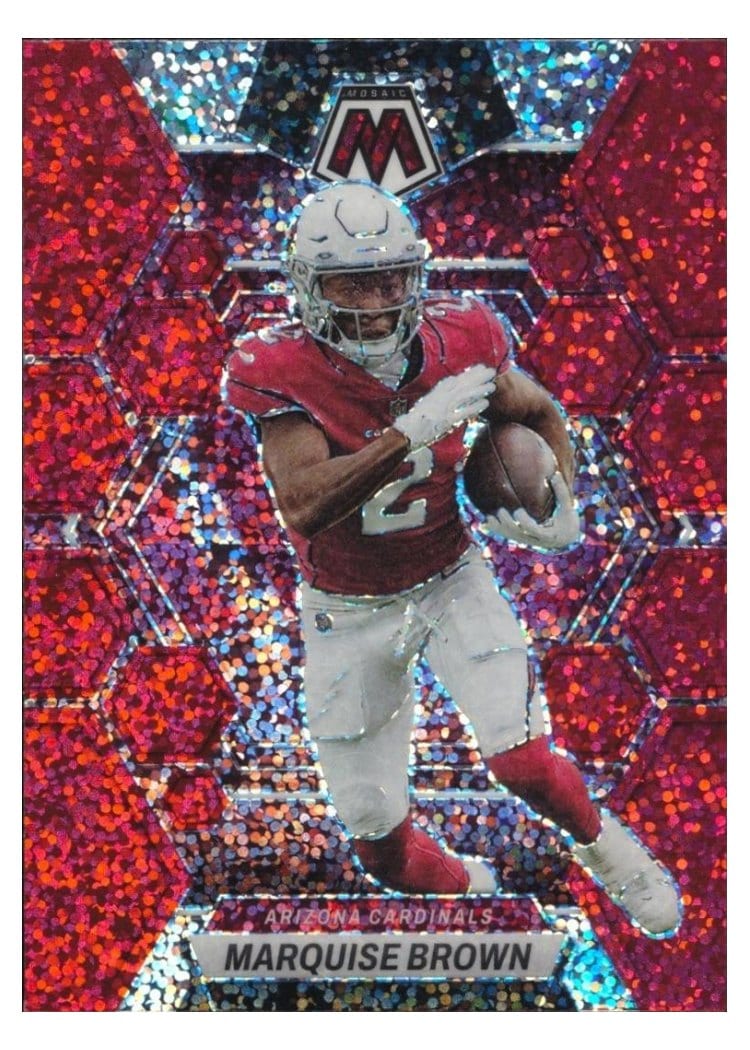 2023 Panini Mosaic Base Set Marquise Brown #3 card