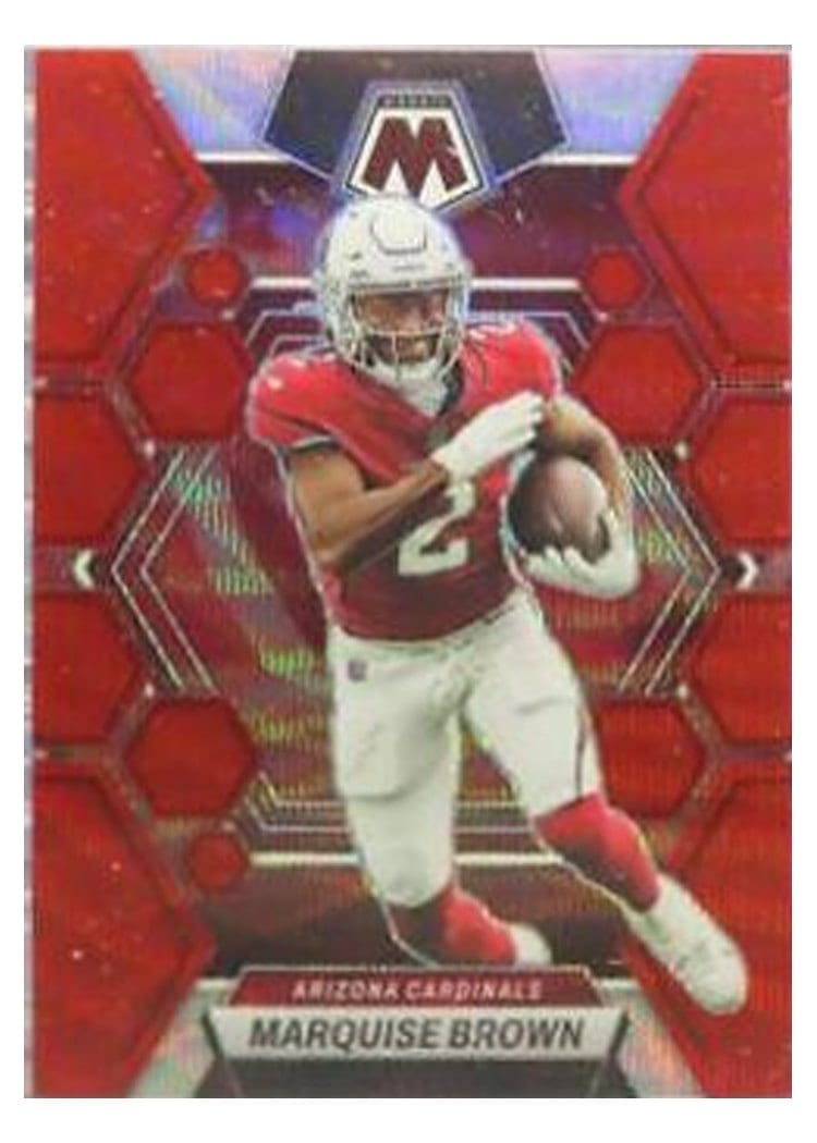 2023 Panini Mosaic Base Set Marquise Brown #3 card