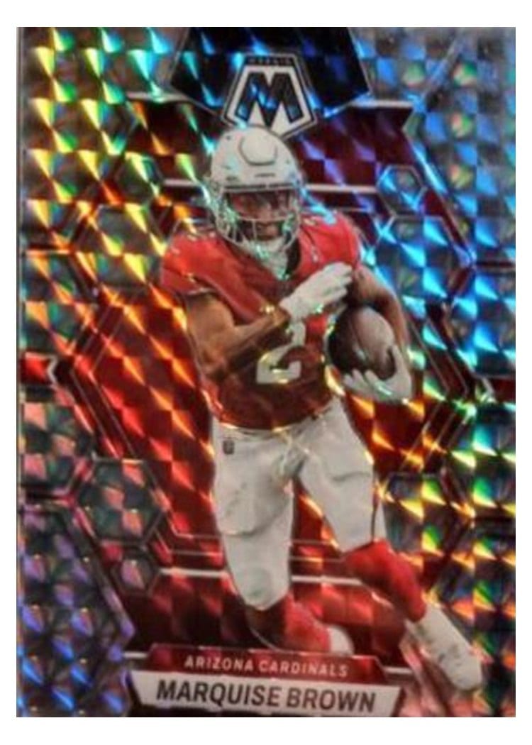 2023 Panini Mosaic Base Set Marquise Brown #3 card
