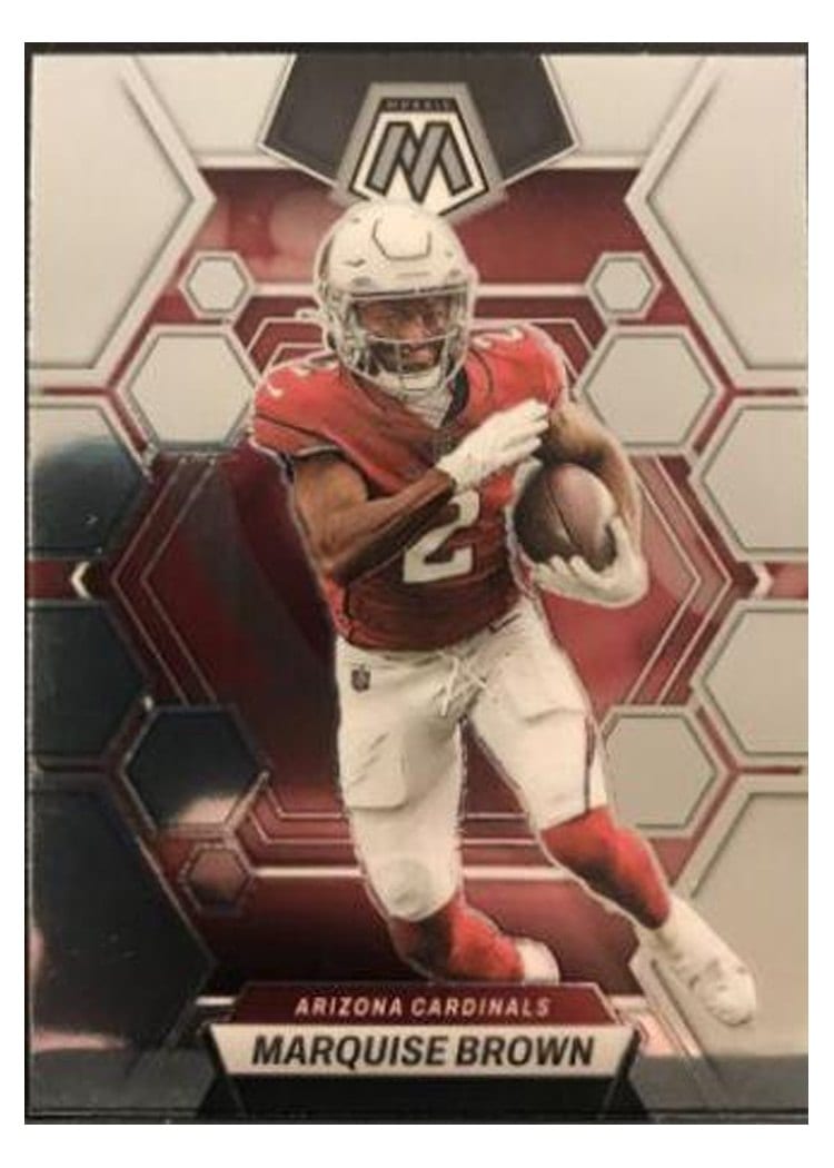 2023 Panini Mosaic Base Set Marquise Brown #3 card