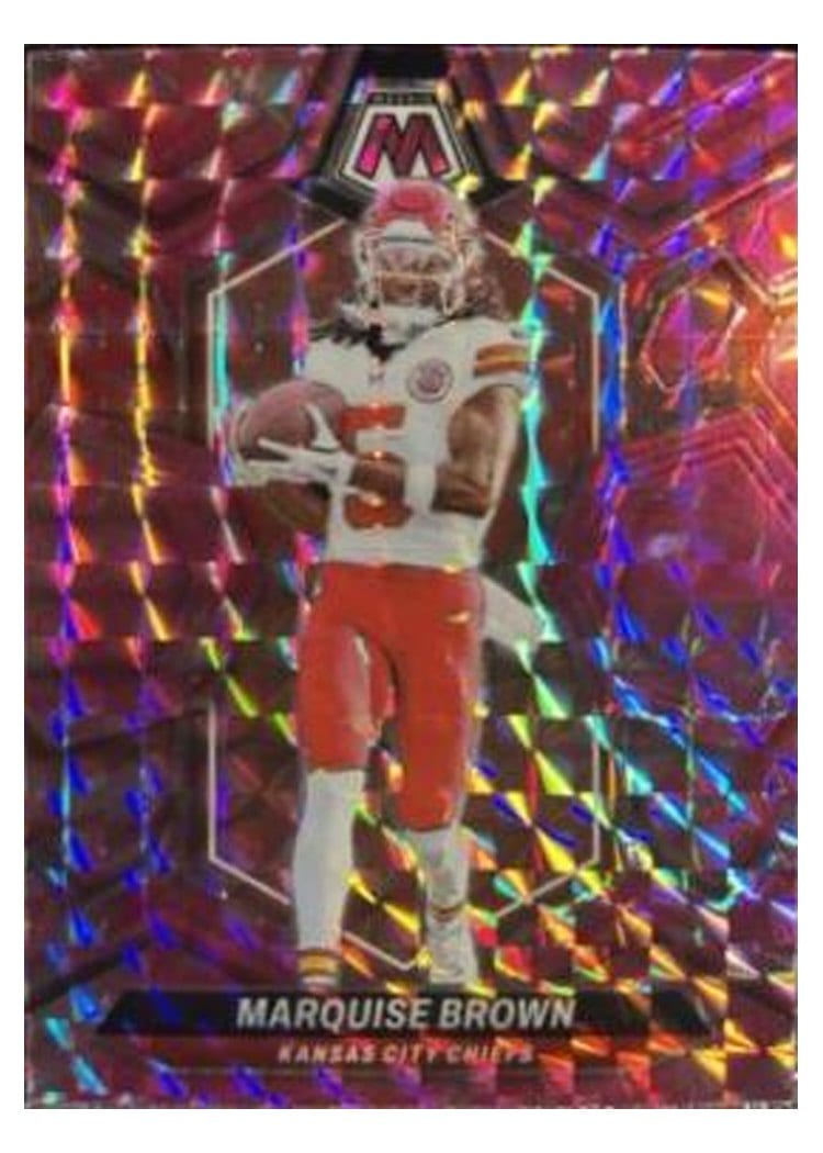 2024 Panini Mosaic Base Set Marquise Brown #109 card