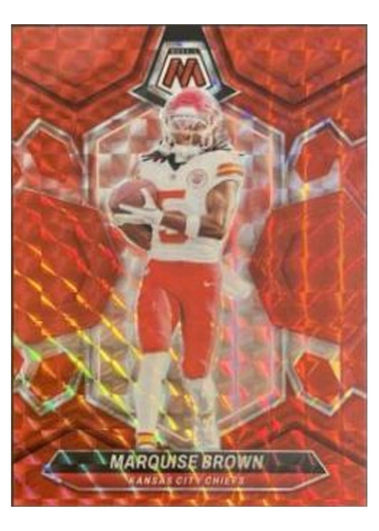 2024 Panini Mosaic Base Set Marquise Brown #109 card