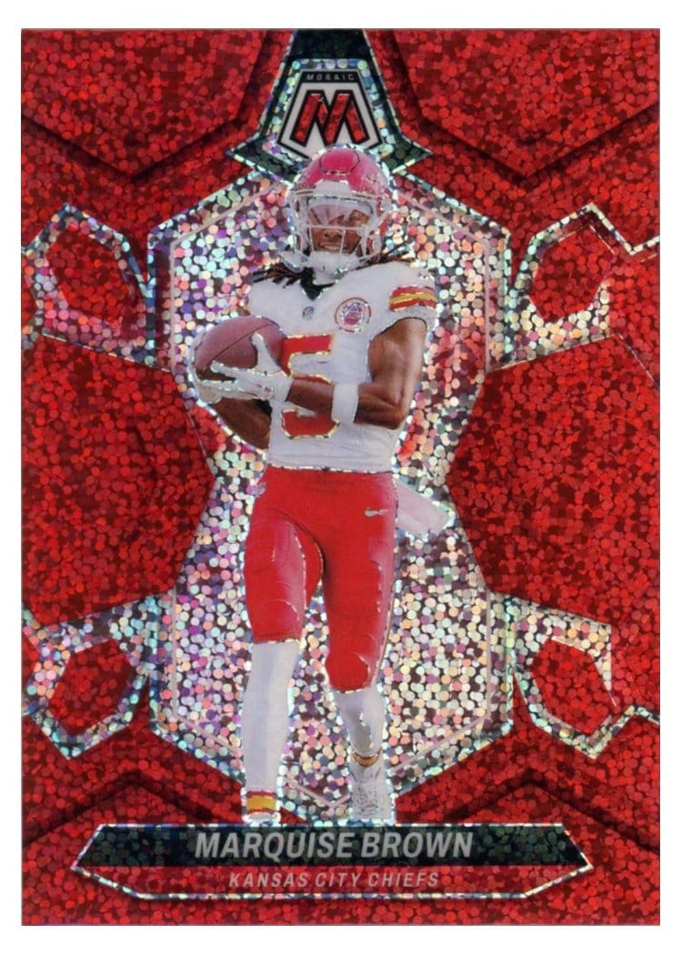 2024 Panini Mosaic Base Set Marquise Brown #109 card
