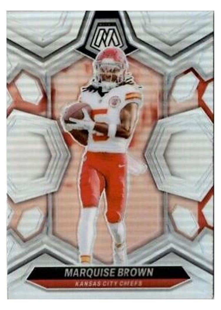 2024 Panini Mosaic Base Set Marquise Brown #109 card