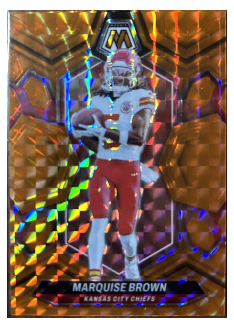 2024 Panini Mosaic Base Set Marquise Brown #109 card