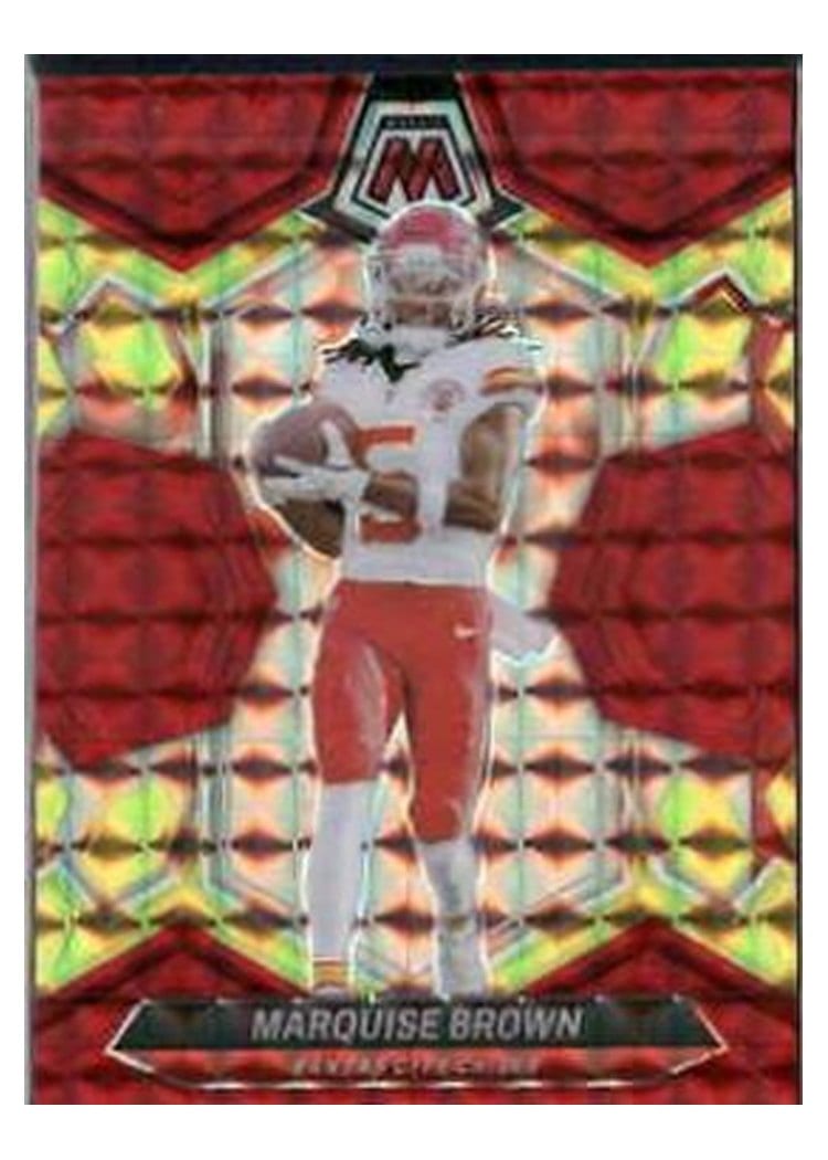 2024 Panini Mosaic Base Set Marquise Brown #109 card