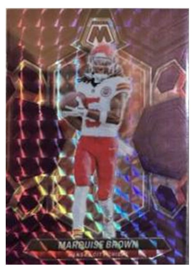 2024 Panini Mosaic Base Set Marquise Brown #109 card