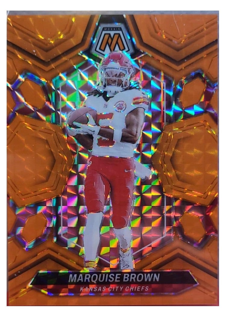 2024 Panini Mosaic Base Set Marquise Brown #109 card