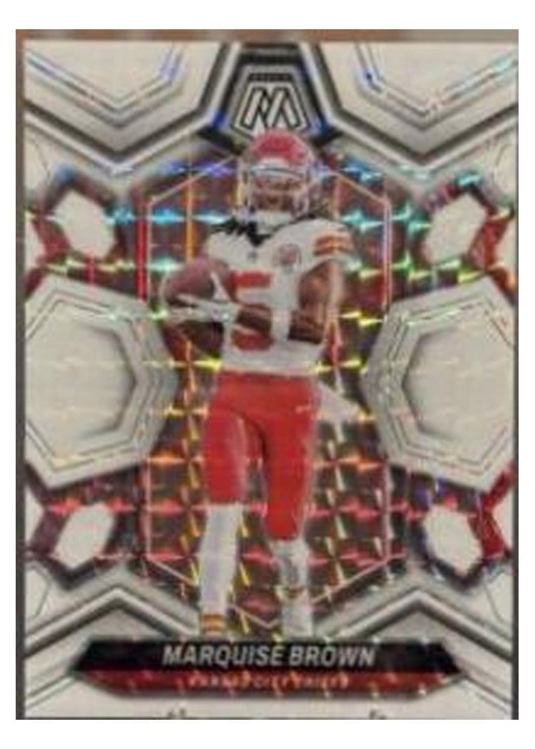 2024 Panini Mosaic Base Set Marquise Brown #109 card