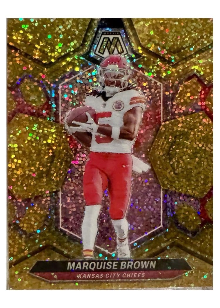2024 Panini Mosaic Base Set Marquise Brown #109 card
