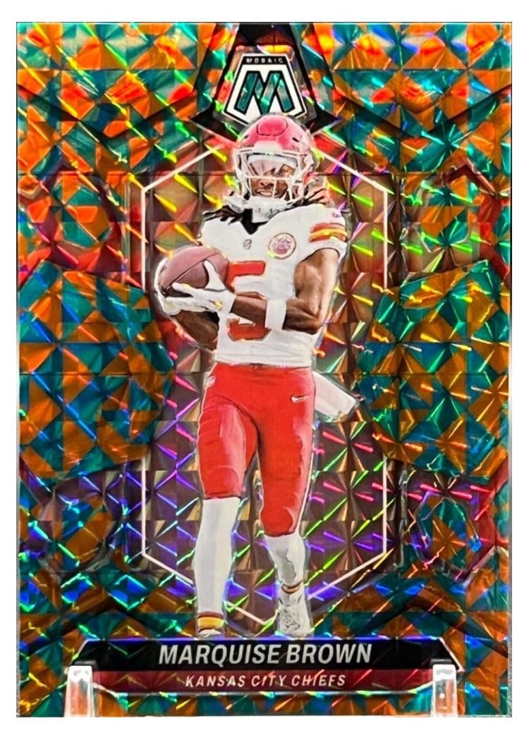 2024 Panini Mosaic Base Set Marquise Brown #109 card