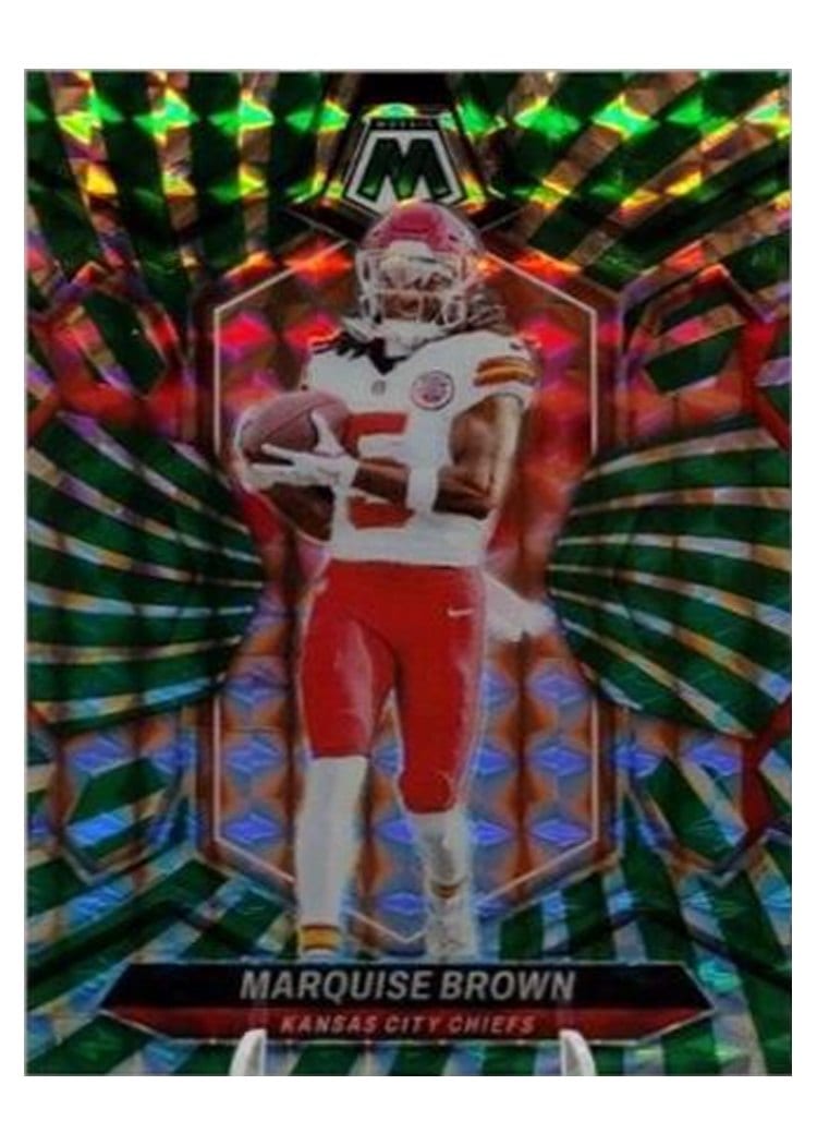 2024 Panini Mosaic Base Set Marquise Brown #109 card