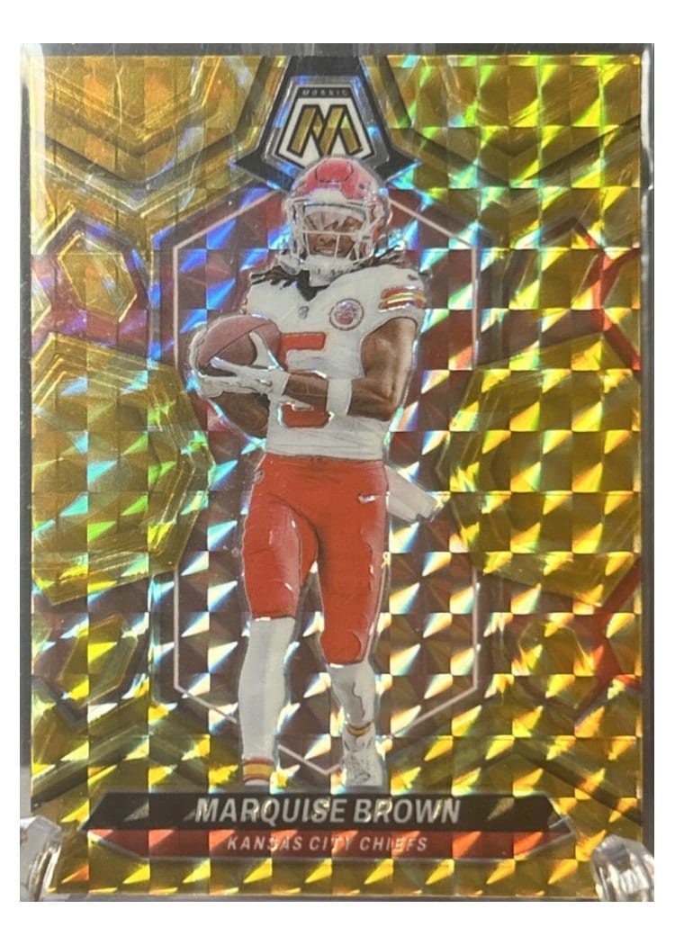 2024 Panini Mosaic Base Set Marquise Brown #109 card