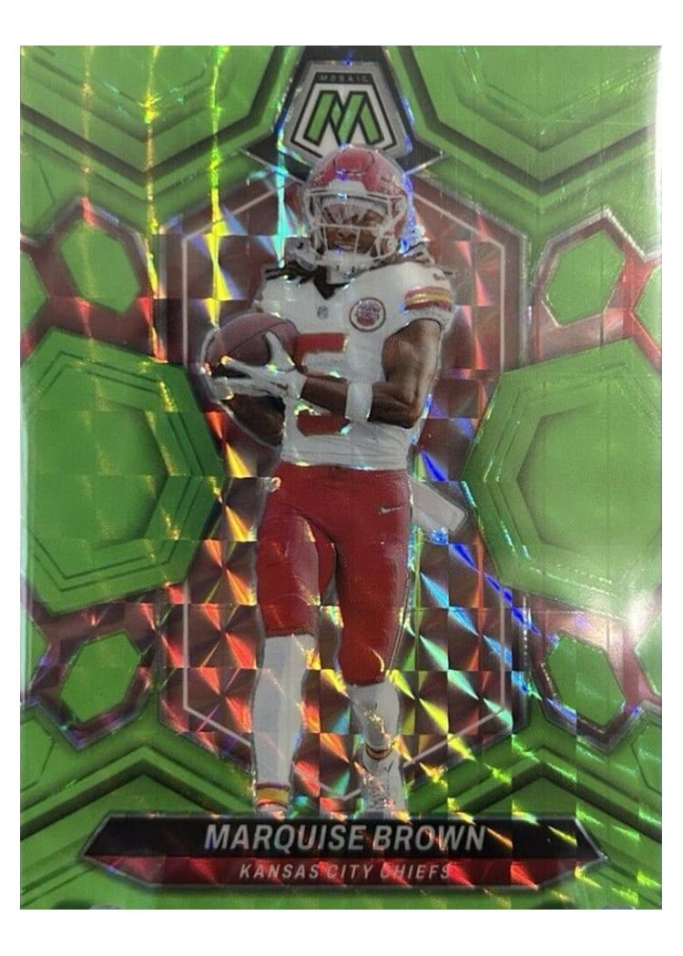 2024 Panini Mosaic Base Set Marquise Brown #109 card