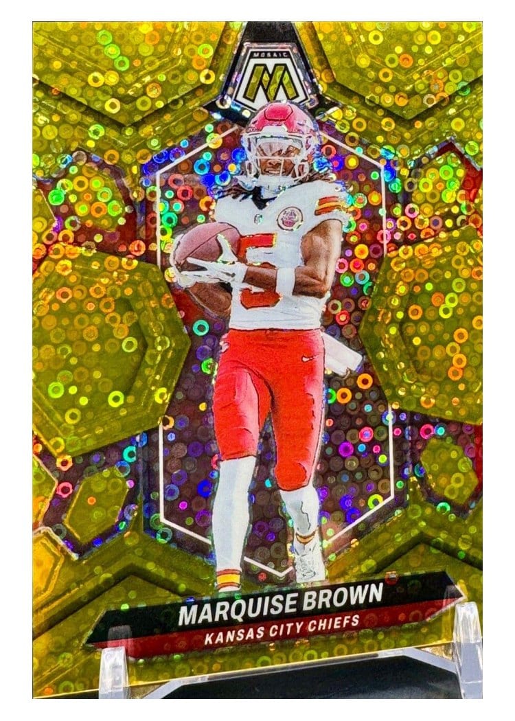 2024 Panini Mosaic Base Set Marquise Brown #109 card