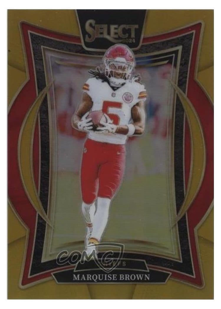 2024 Panini Select Base Set Marquise Brown #81 card