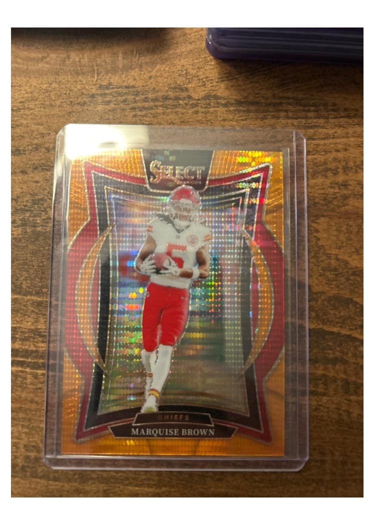 2024 Panini Select Base Set Marquise Brown #81 card