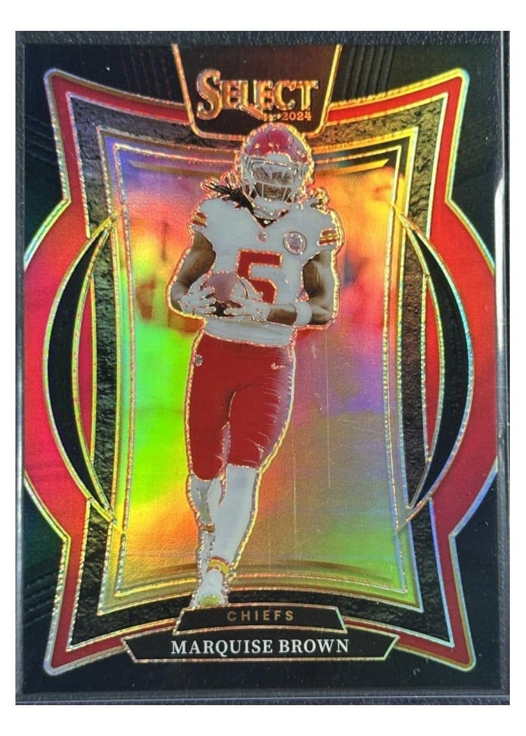 2024 Panini Select Base Set Marquise Brown #81 card