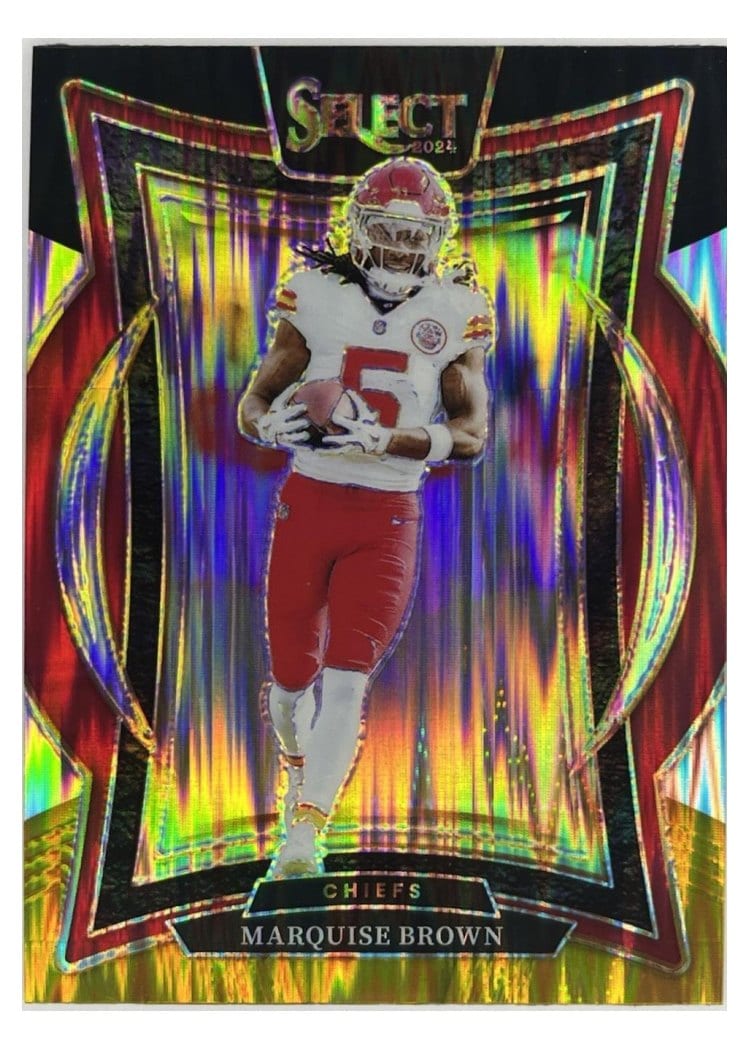 2024 Panini Select Base Set Marquise Brown #81 card