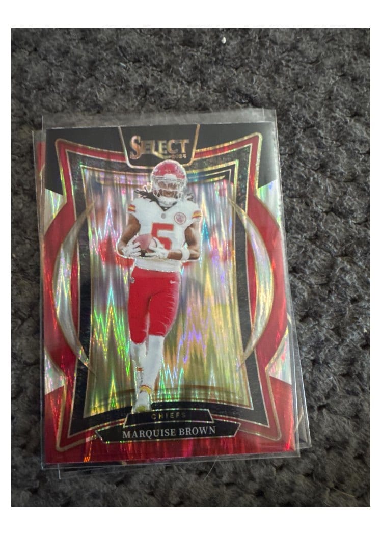 2024 Panini Select Base Set Marquise Brown #81 card