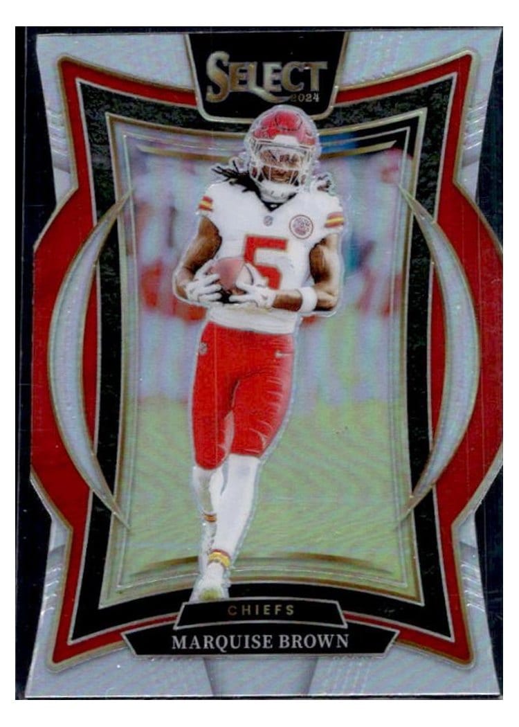 2024 Panini Select Base Set Marquise Brown #81 card