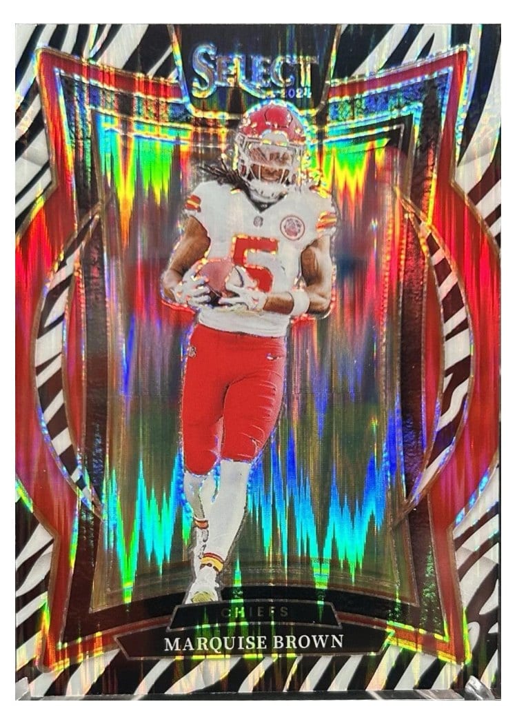 2024 Panini Select Base Set Marquise Brown #81 card