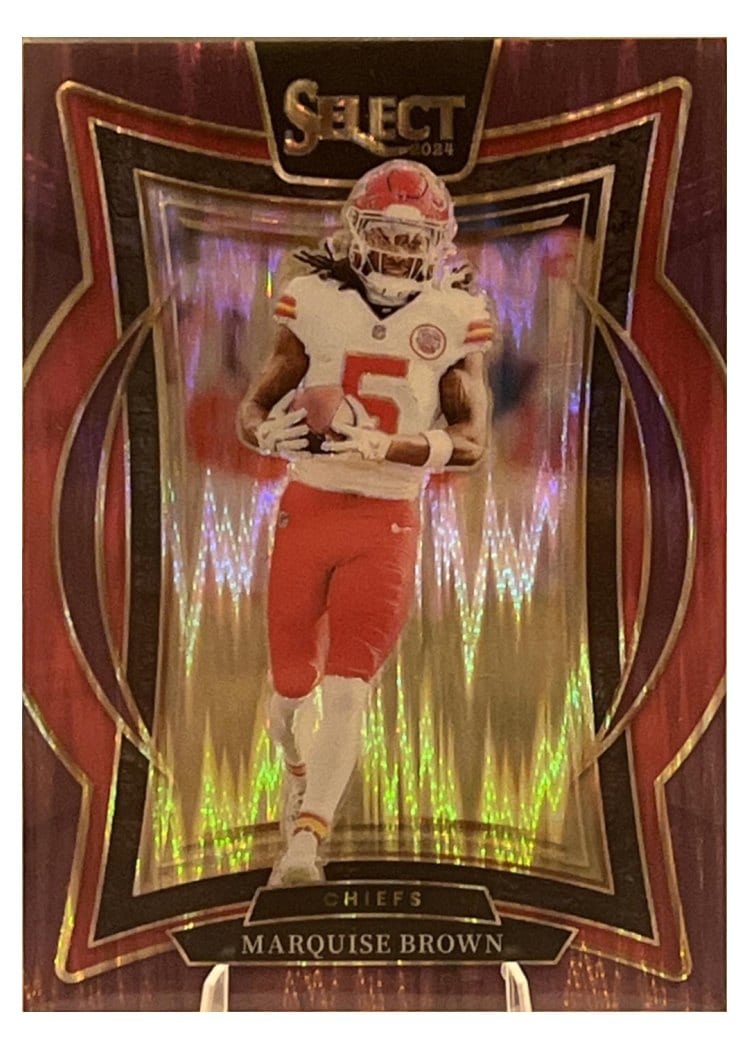 2024 Panini Select Base Set Marquise Brown #81 card