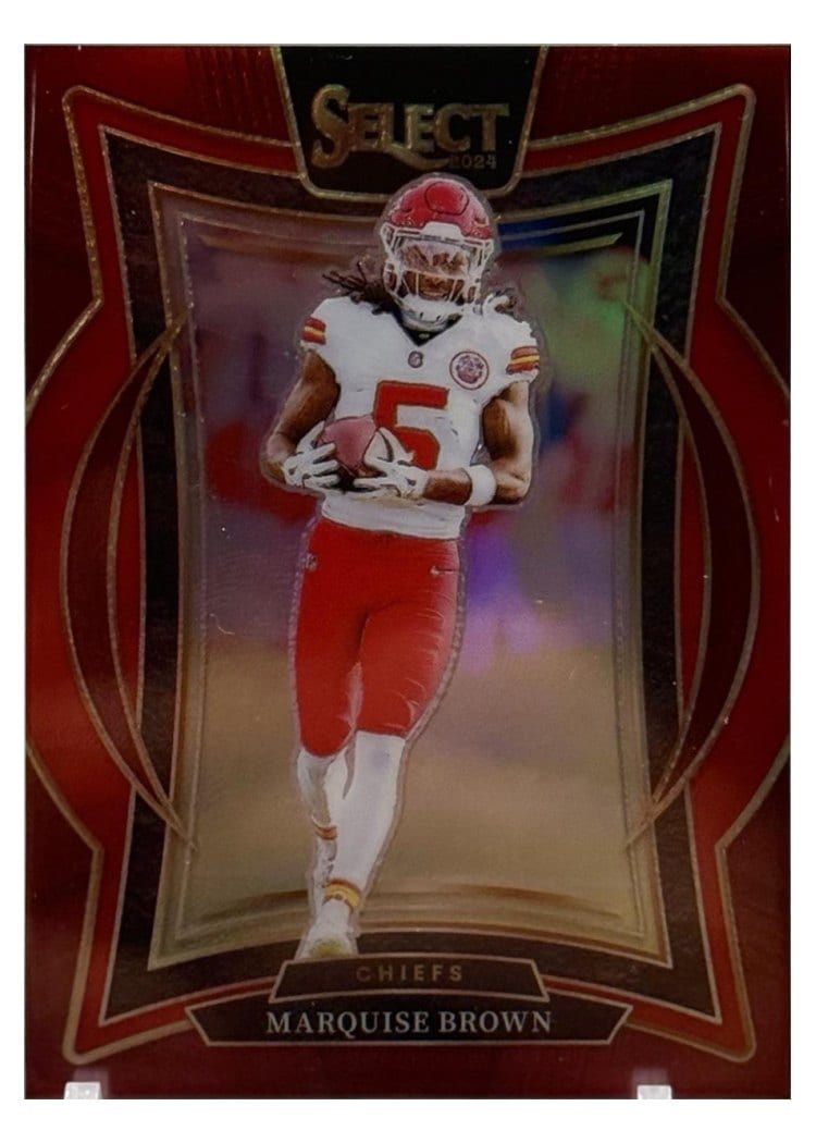 2024 Panini Select Base Set Marquise Brown #81 card