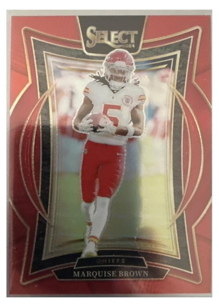 2024 Panini Select Base Set Marquise Brown #81 card