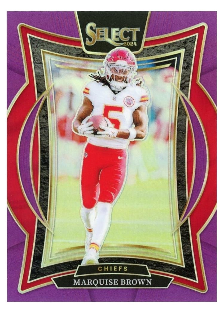 2024 Panini Select Base Set Marquise Brown #81 card