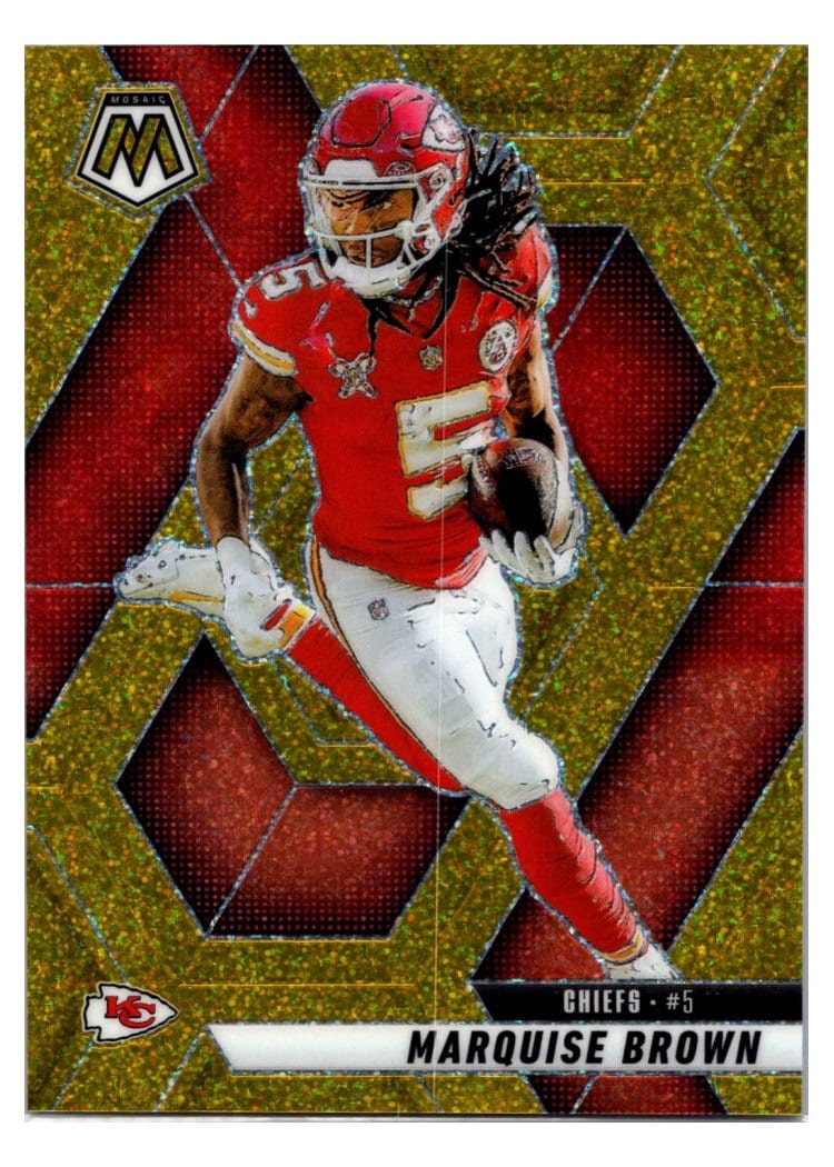 2025 Panini Mosaic Base Set Marquise Brown #73 card
