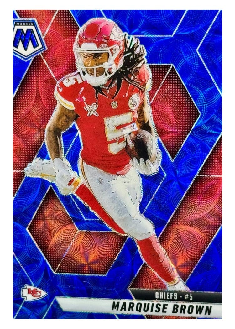 2025 Panini Mosaic Base Set Marquise Brown #73 card