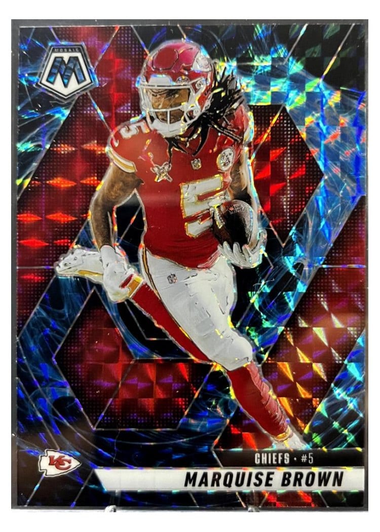 2025 Panini Mosaic Base Set Marquise Brown #73 card