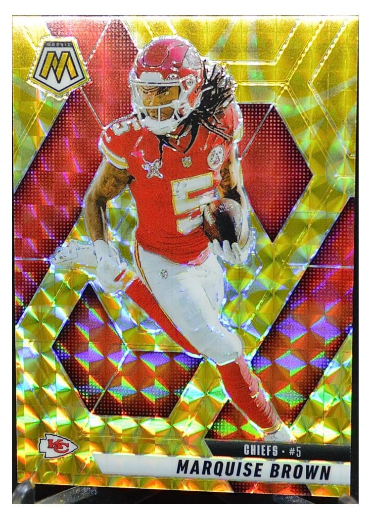 2025 Panini Mosaic Base Set Marquise Brown #73 card