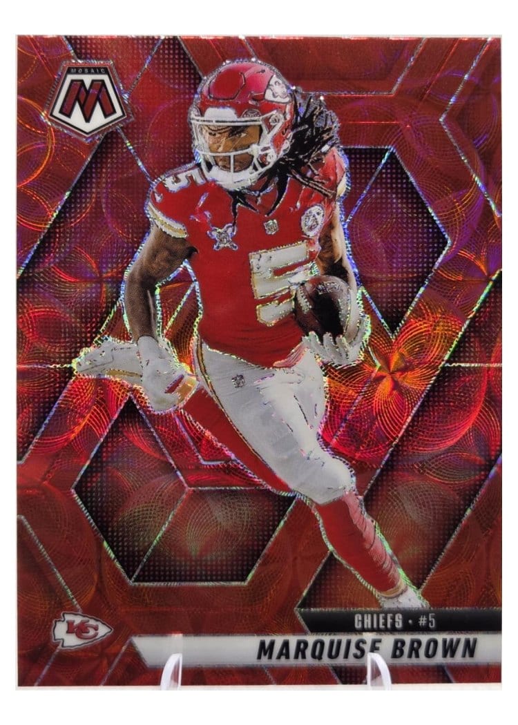 2025 Panini Mosaic Base Set Marquise Brown #73 card