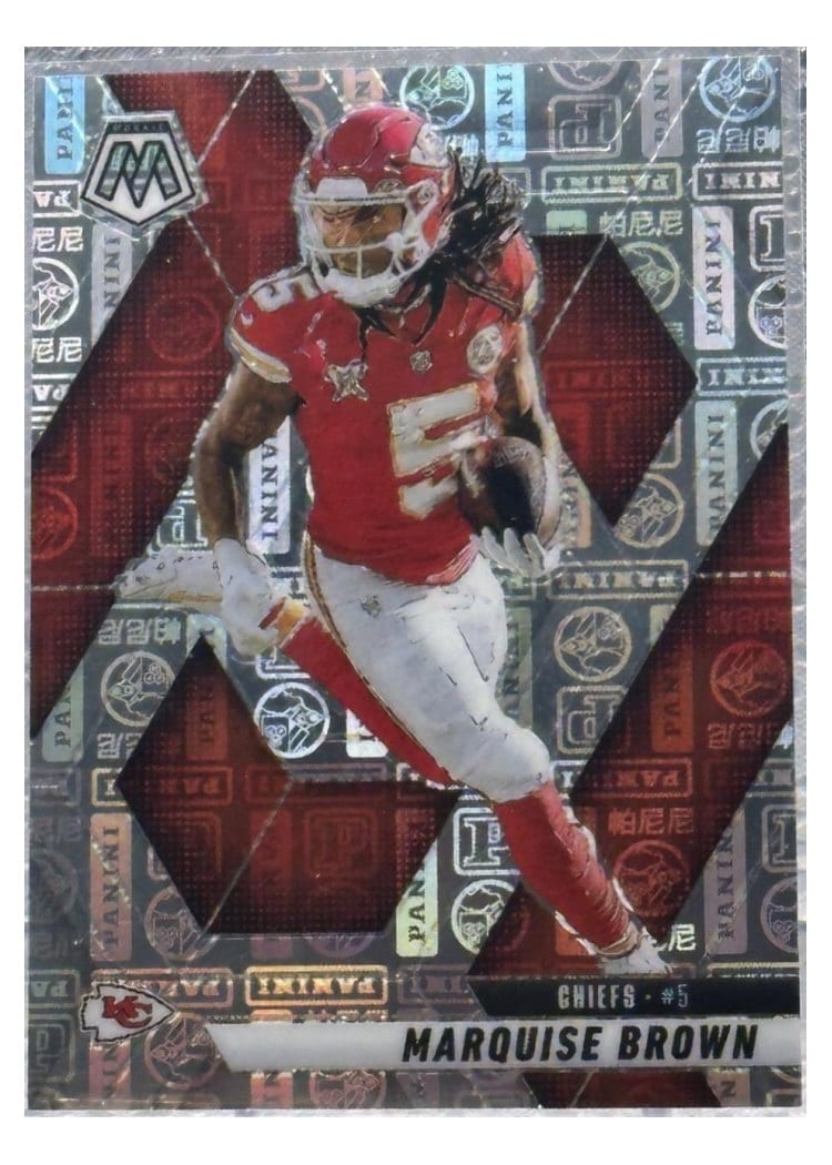 2025 Panini Mosaic Base Set Marquise Brown #73 card