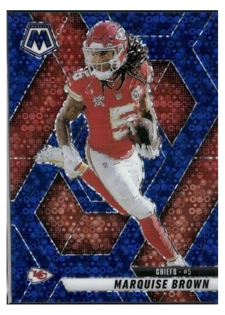 2025 Panini Mosaic Base Set Marquise Brown #73 card