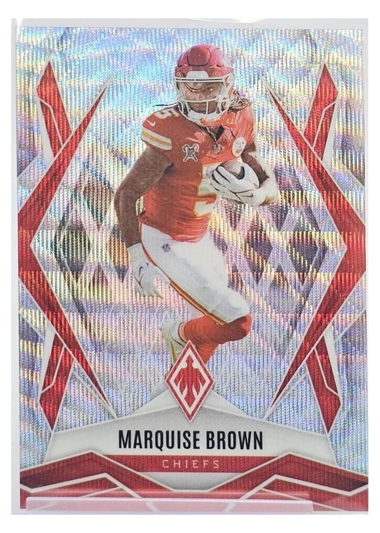 2025 Panini Phoenix Base Set Marquise Brown Wave #36 card