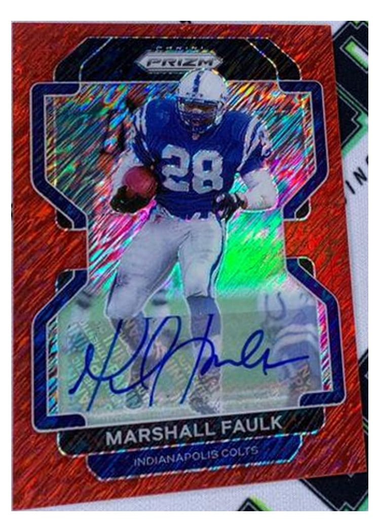 2021 Panini Prizm Base Set Marshall Faulk #31 card