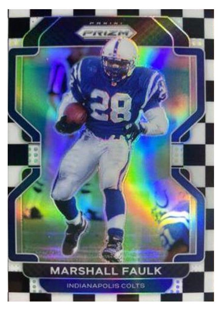2021 Panini Prizm Base Set Marshall Faulk #31 card