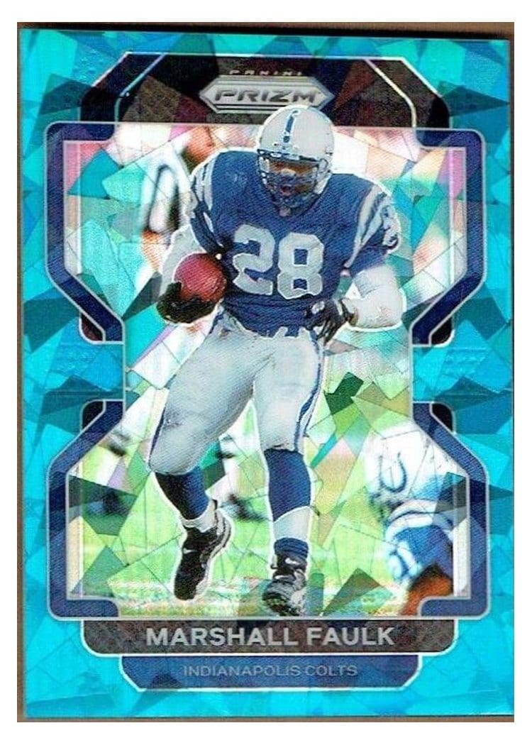 2021 Panini Prizm Base Set Marshall Faulk #31 card