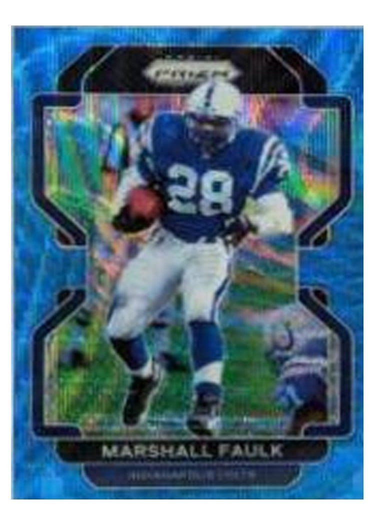 2021 Panini Prizm Base Set Marshall Faulk #31 card