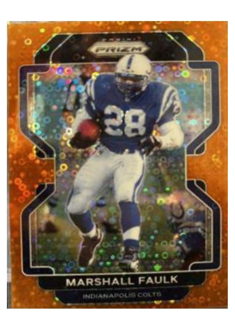 2021 Panini Prizm Base Set Marshall Faulk #31 card